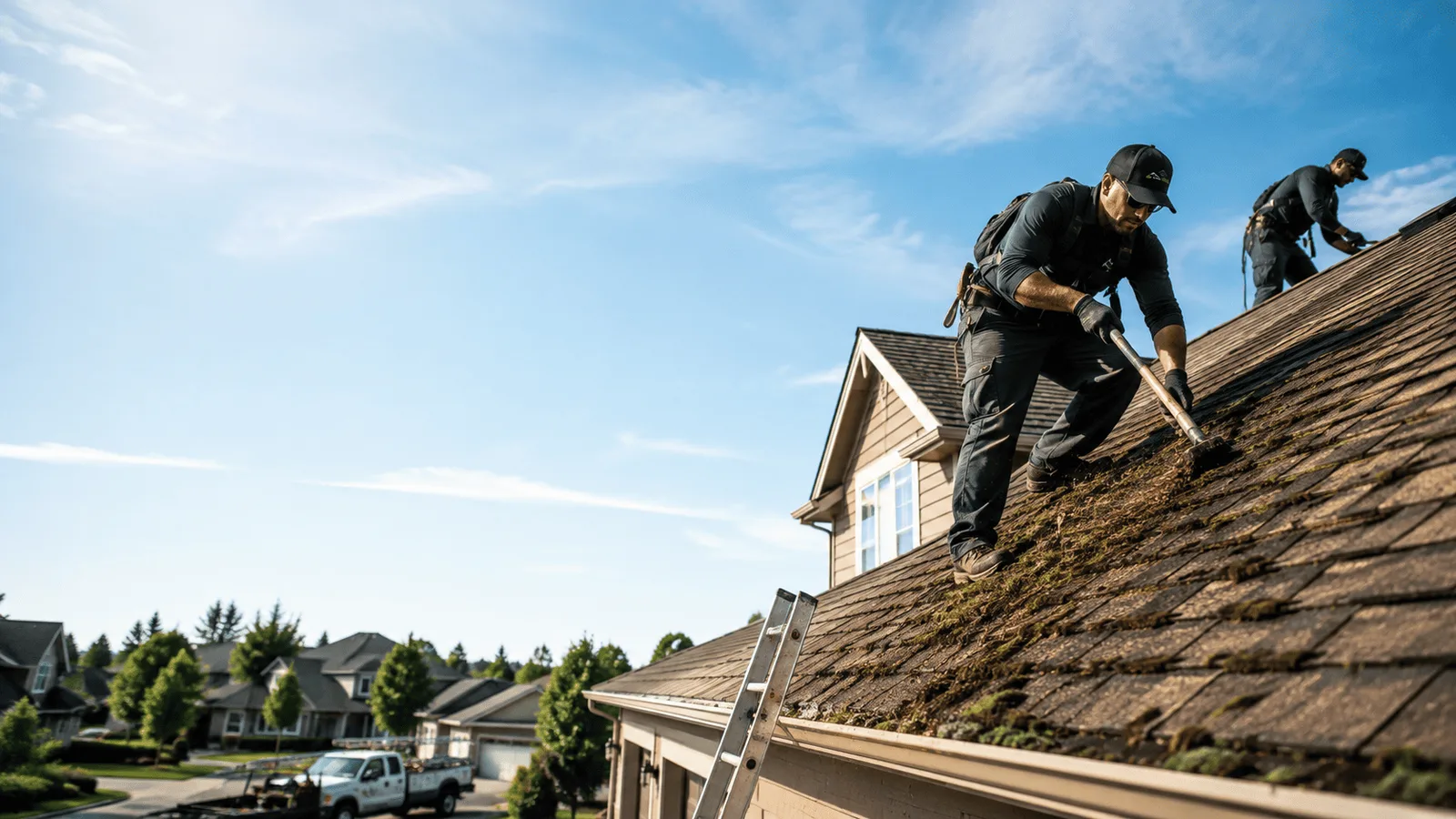 Roof Moss Removal in Andover, KS near me